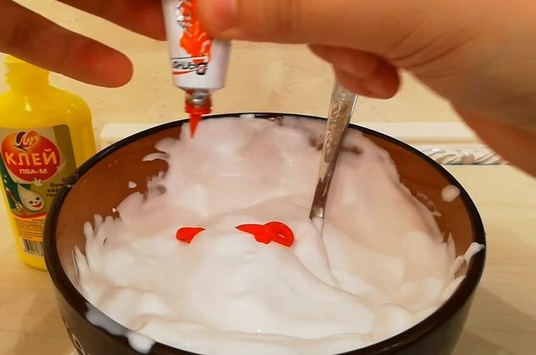 Med PVA og skum
