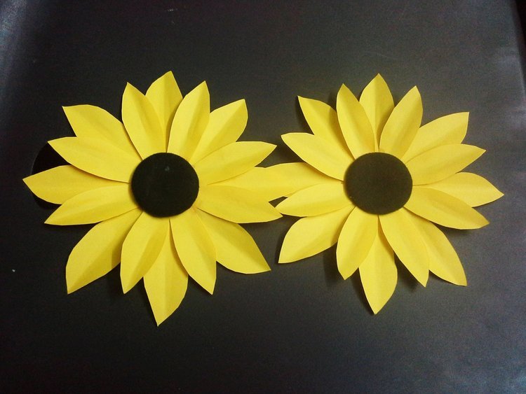 Blomster av papir
