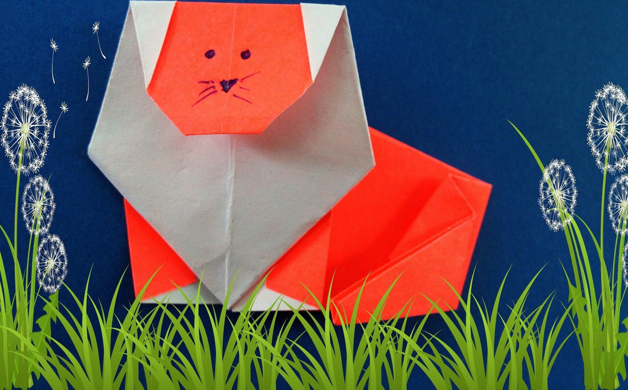 Origami papirleketøy