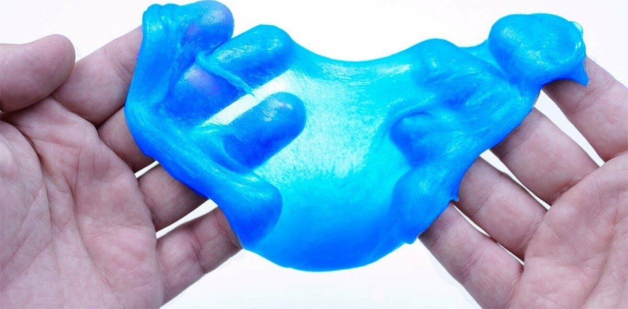 Slime med tilsatt glyserin
