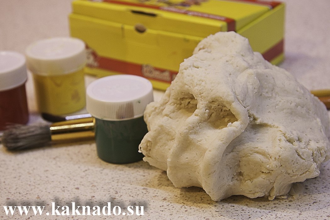 Saltdeig er et flott materiale for barnehåndverk