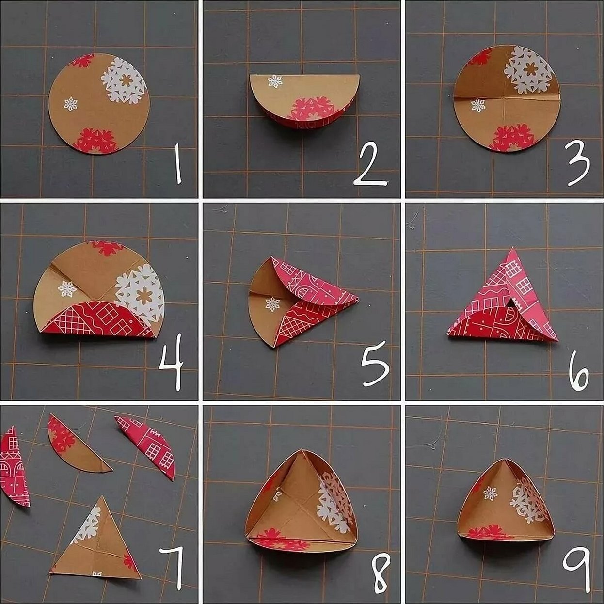 DIY-juleleker laget av papir