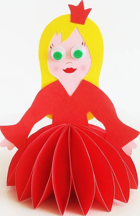 Ferdig prinsessedukke