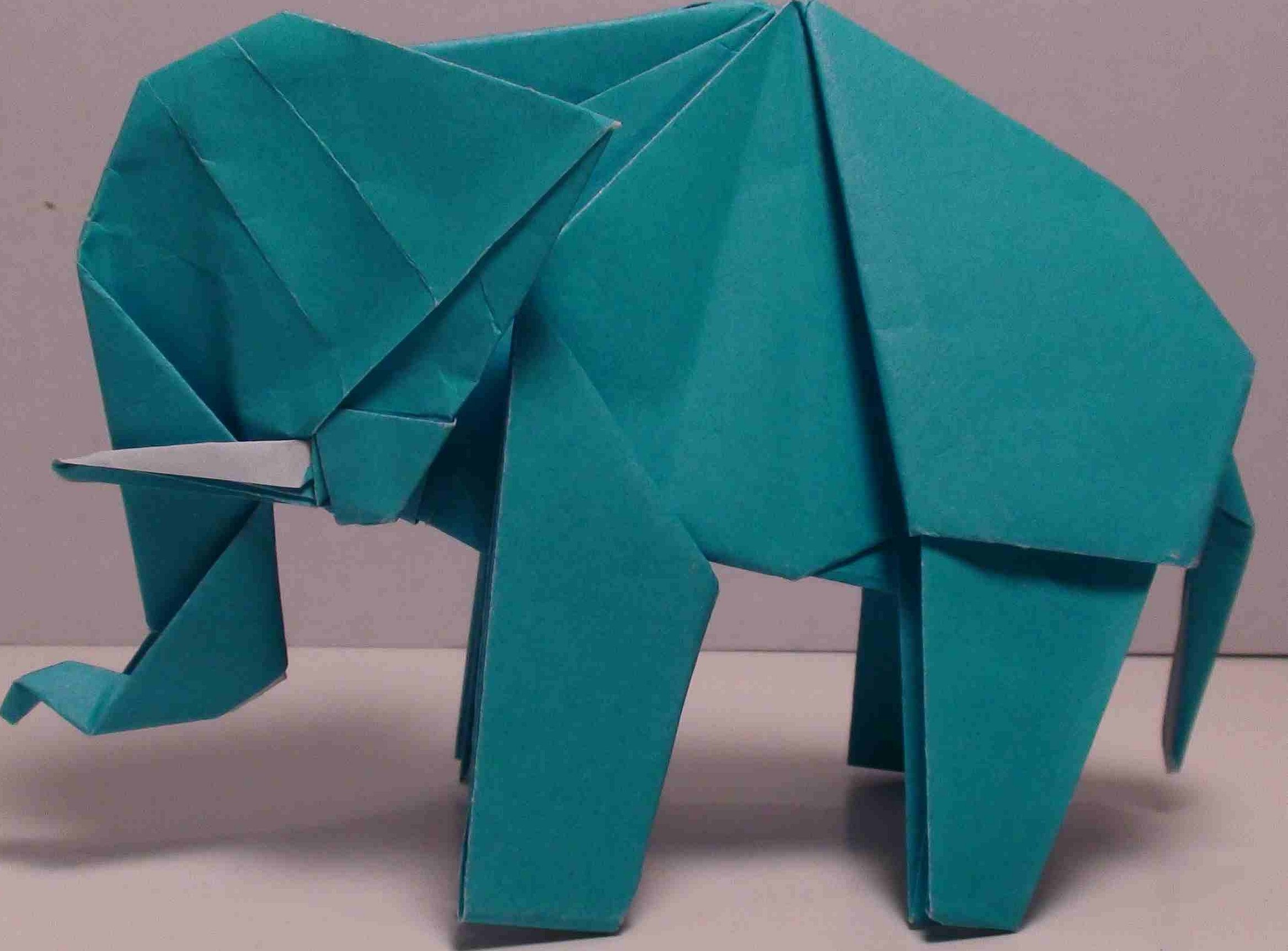 Origami-elefant