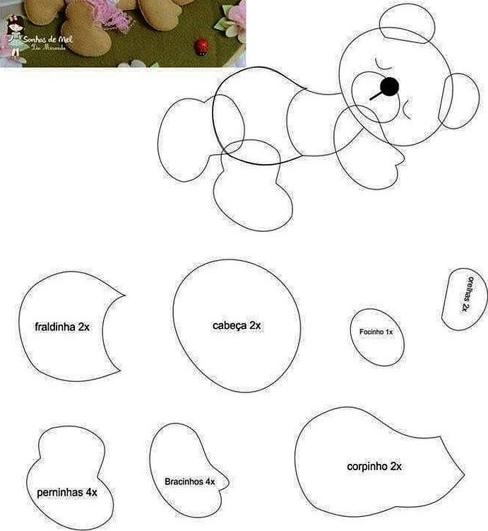 Teddybjørnmal