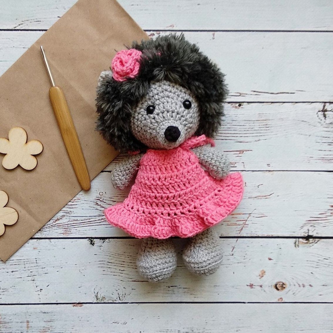 Amigurumi-leke