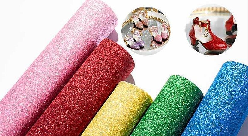 Dekorative materialer for å lage dukkesko