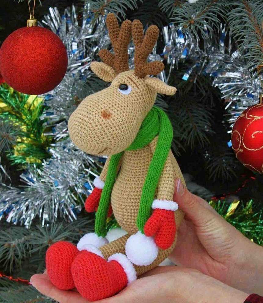 Hjorten er et symbol på nyttår og jul