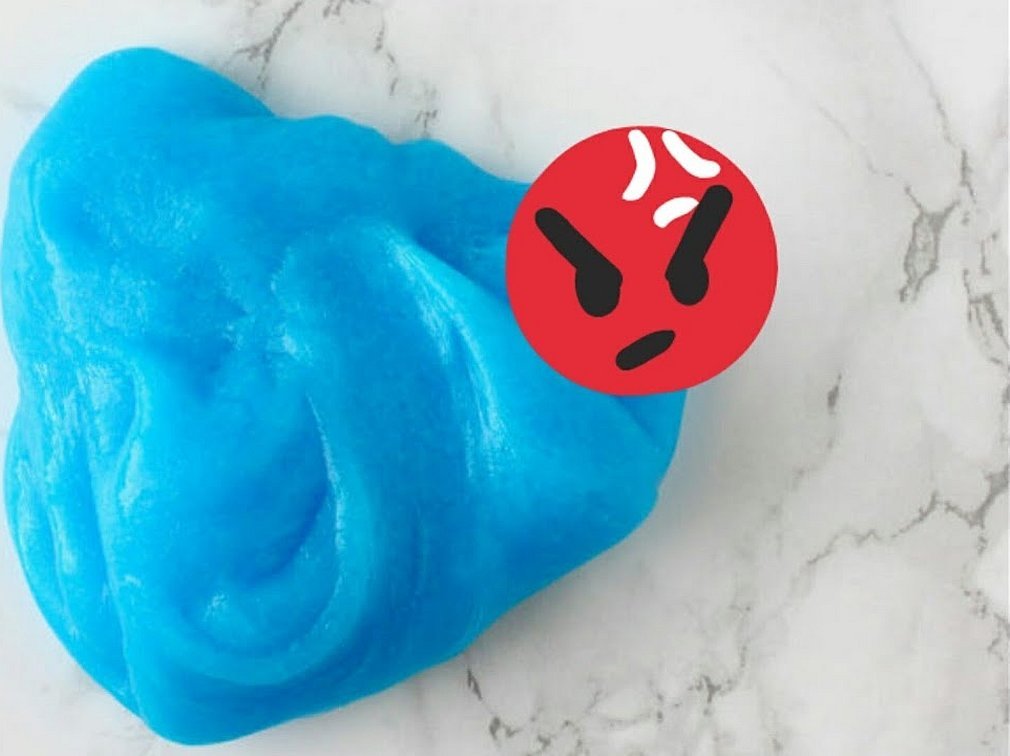 Luftslim med natriumtetraborat