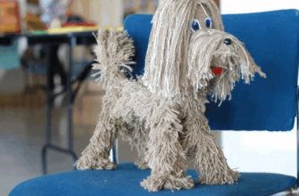 En hund laget av tråder kan lages på forskjellige måter