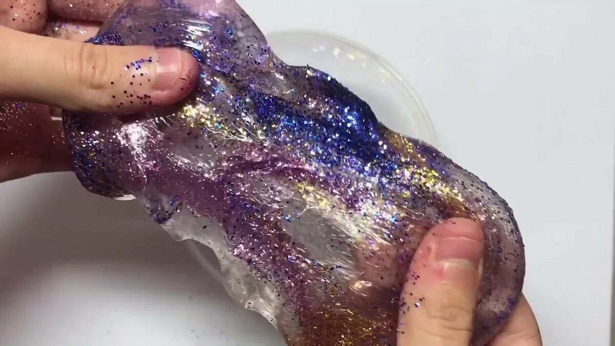 Klar slim med glitter