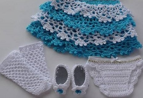 Skjørt til Baby-bon