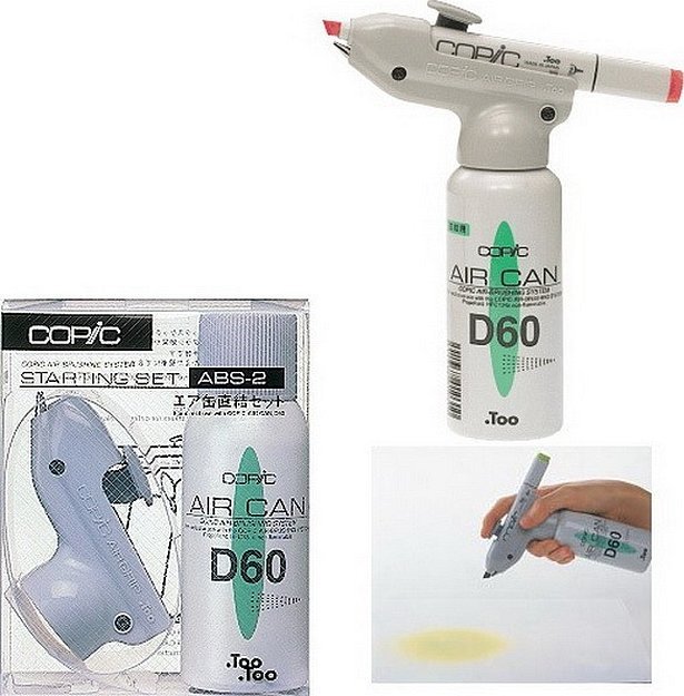Airbrush for batikk