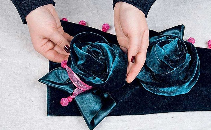 DIY fløyelsrose