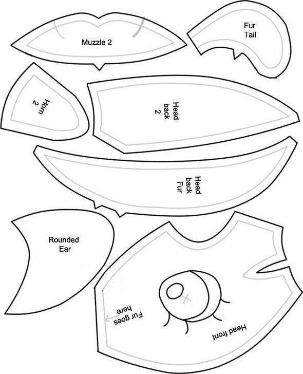 Tannløs: leketøymønster