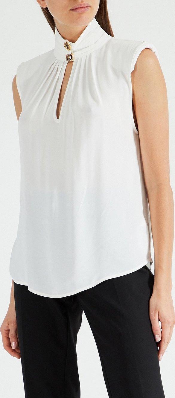 Ermeløs bluse