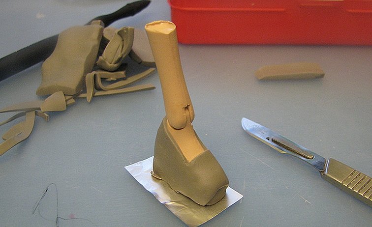 Etterbehandling av leirsko