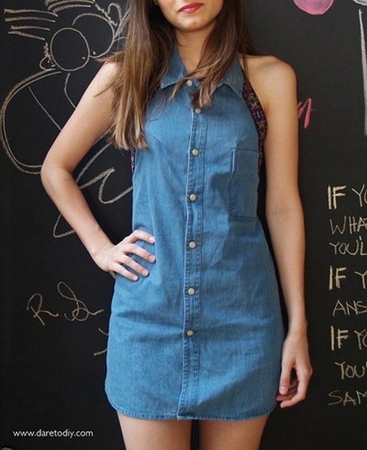 Denimkjole