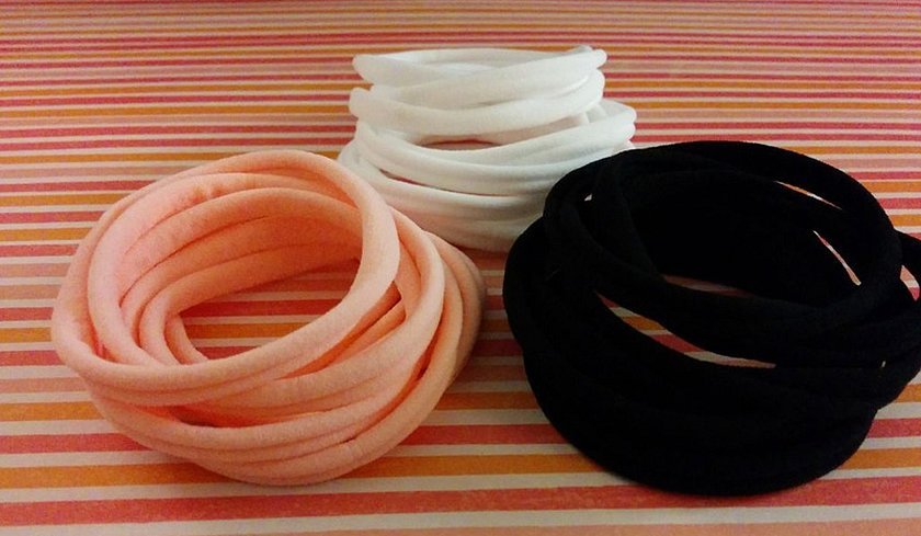 Pene elastiske bånd laget av nylon