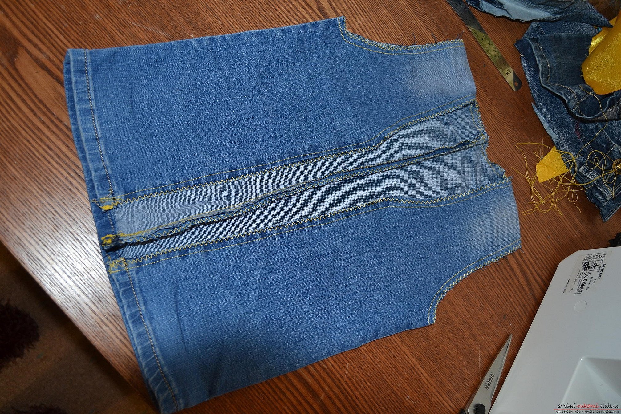 Blank for en vest