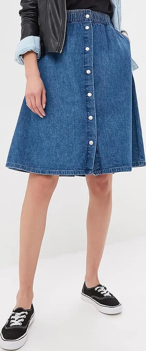 Denimskjørt er en evigvarende moteklassiker