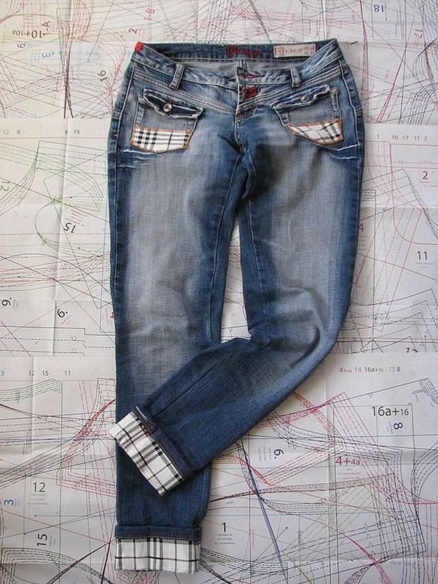 Riktig tilpassede jeans er komfortable å bruke