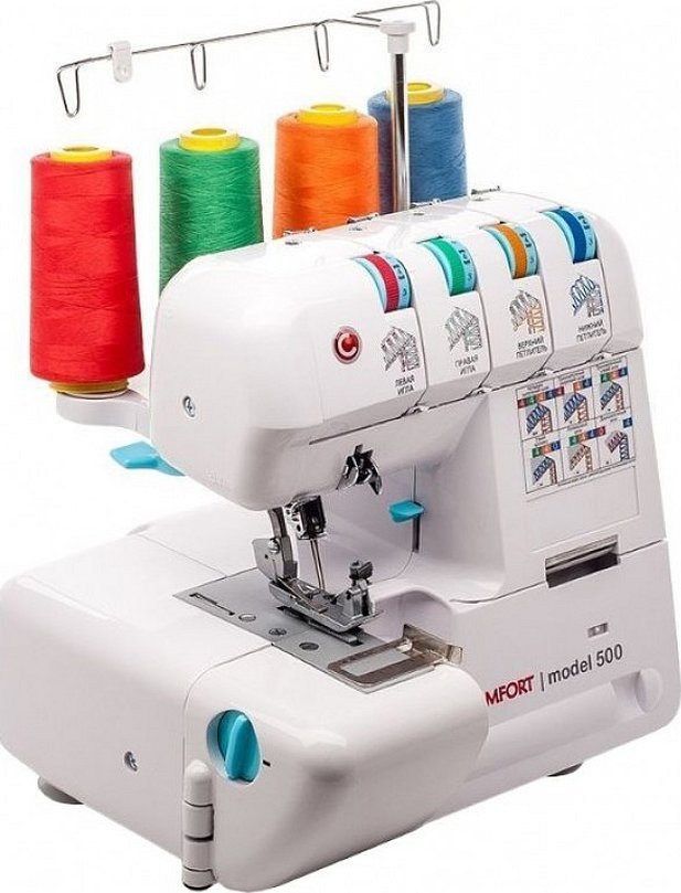 En overlock er en god hjelper når du skal endre strikkeplagg