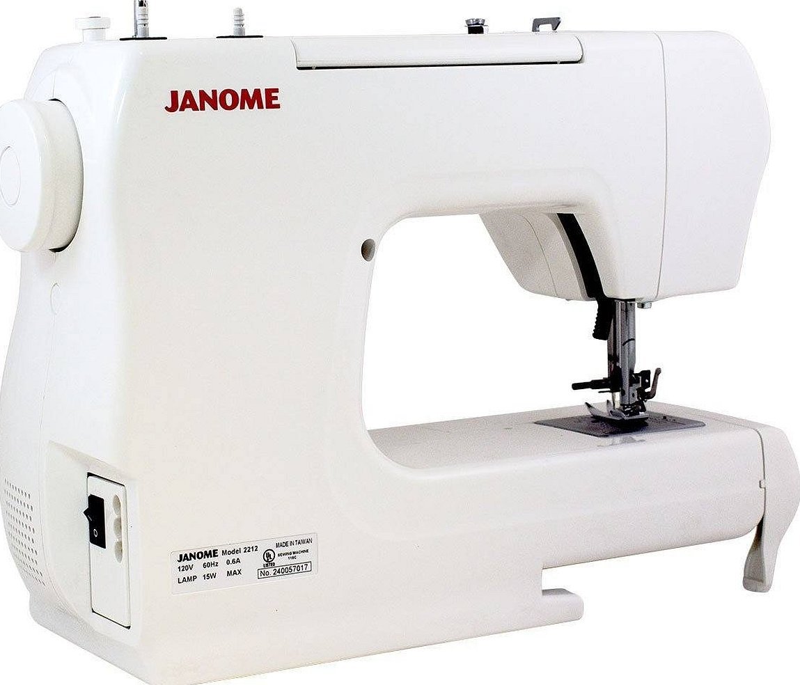Funksjonene til Janome 2212 er varierte