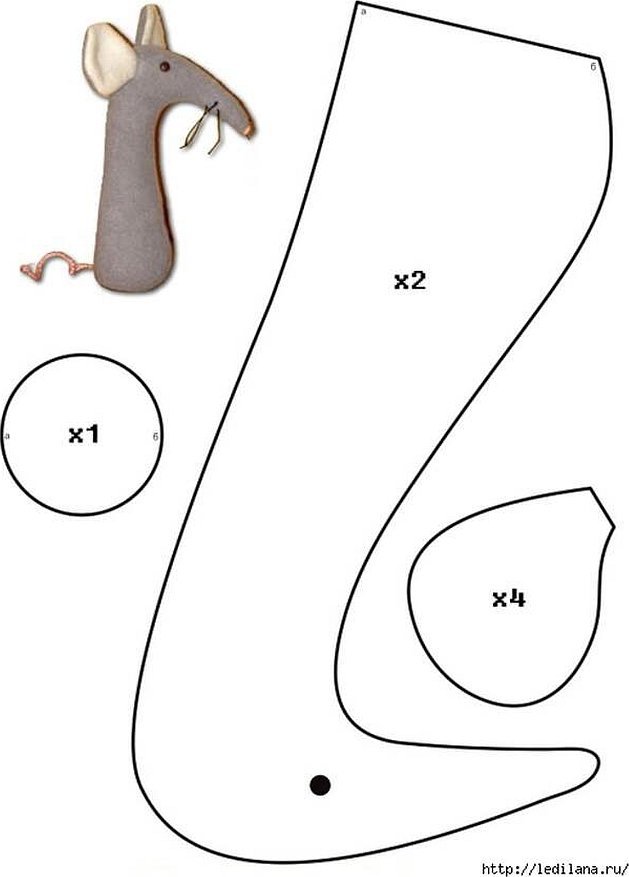 Rotte-Lariska - mønster