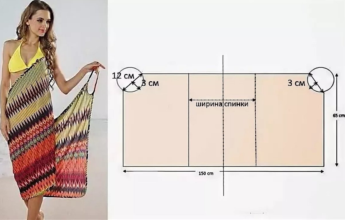 Tunika med stropper