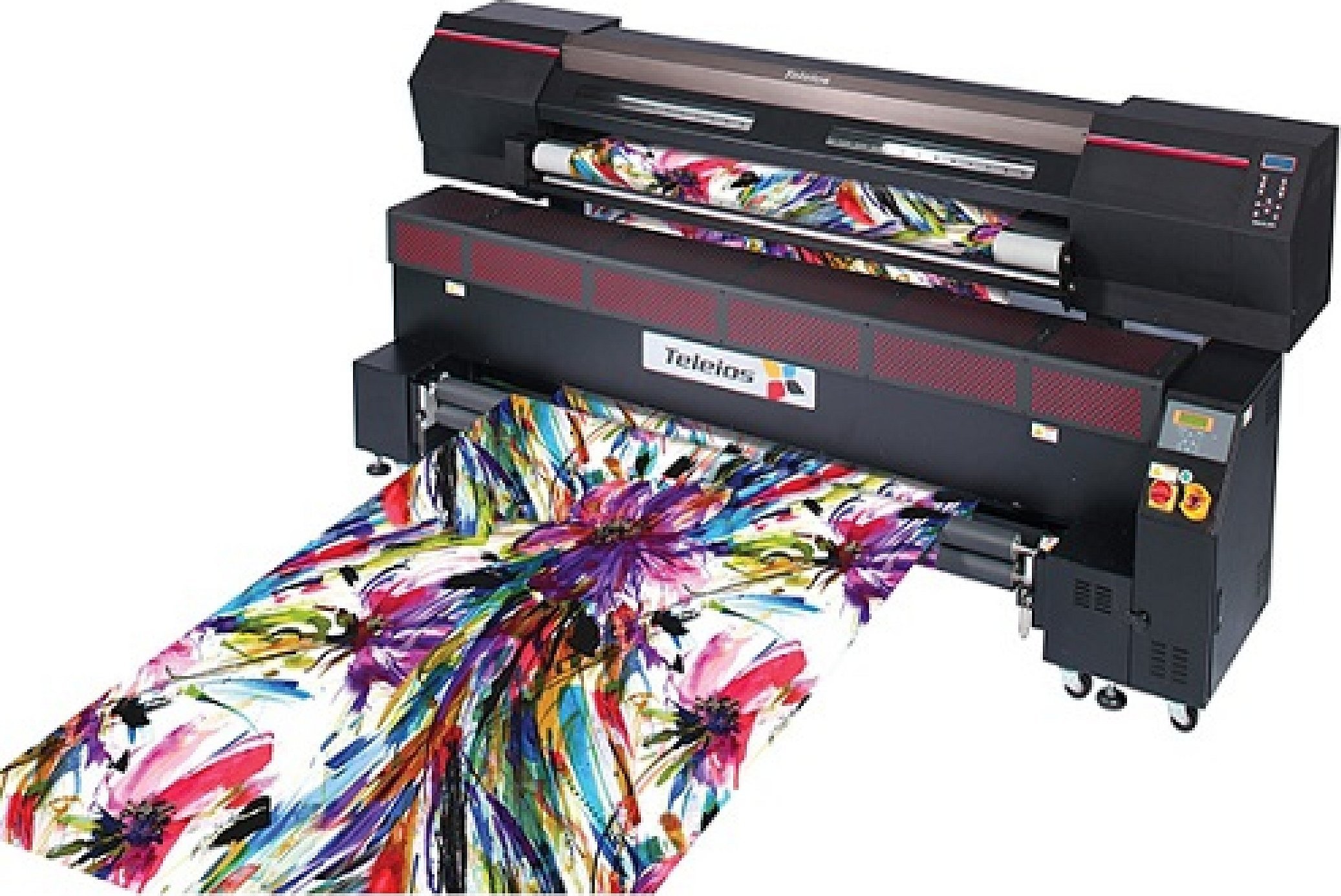 Digital skriver for tekstilstoff