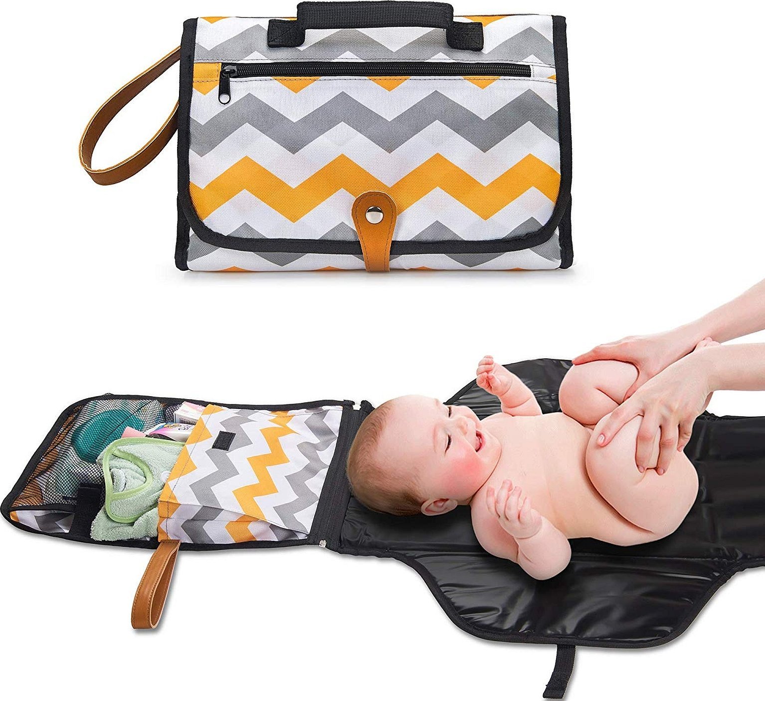 Moderne kokong for babyens og morens komfort