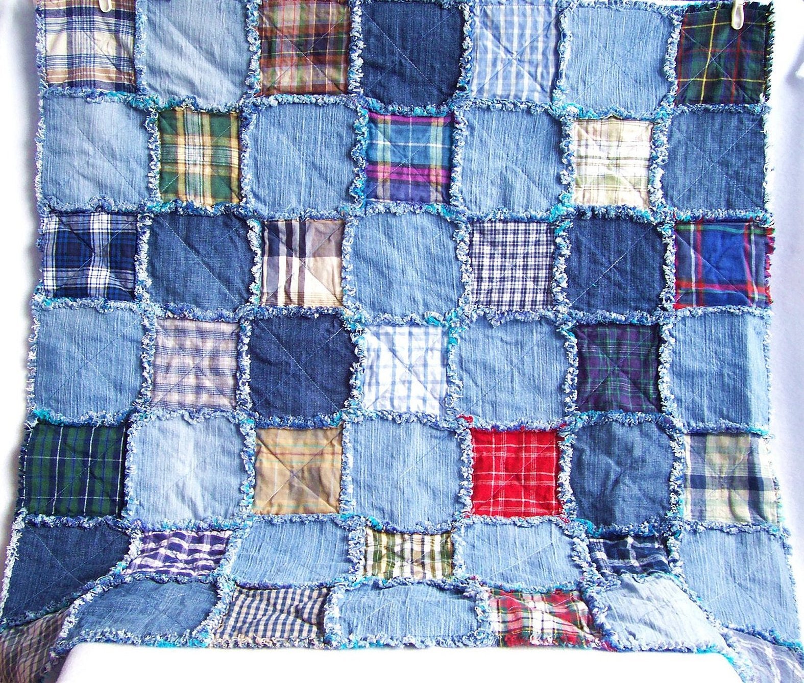 Denim-lappeteppe