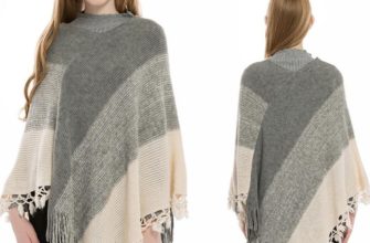 Jente i poncho