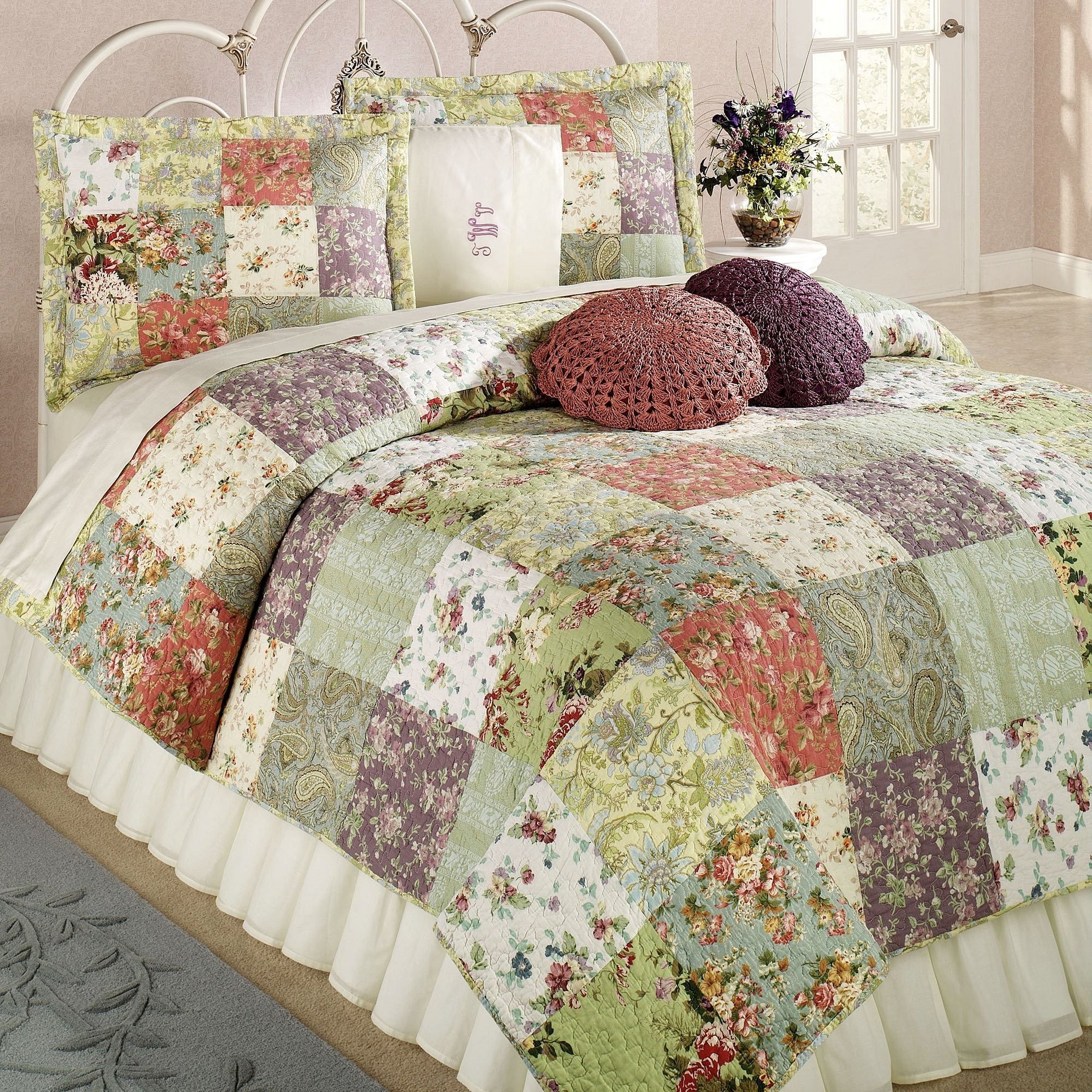 Pastellblomstersett
