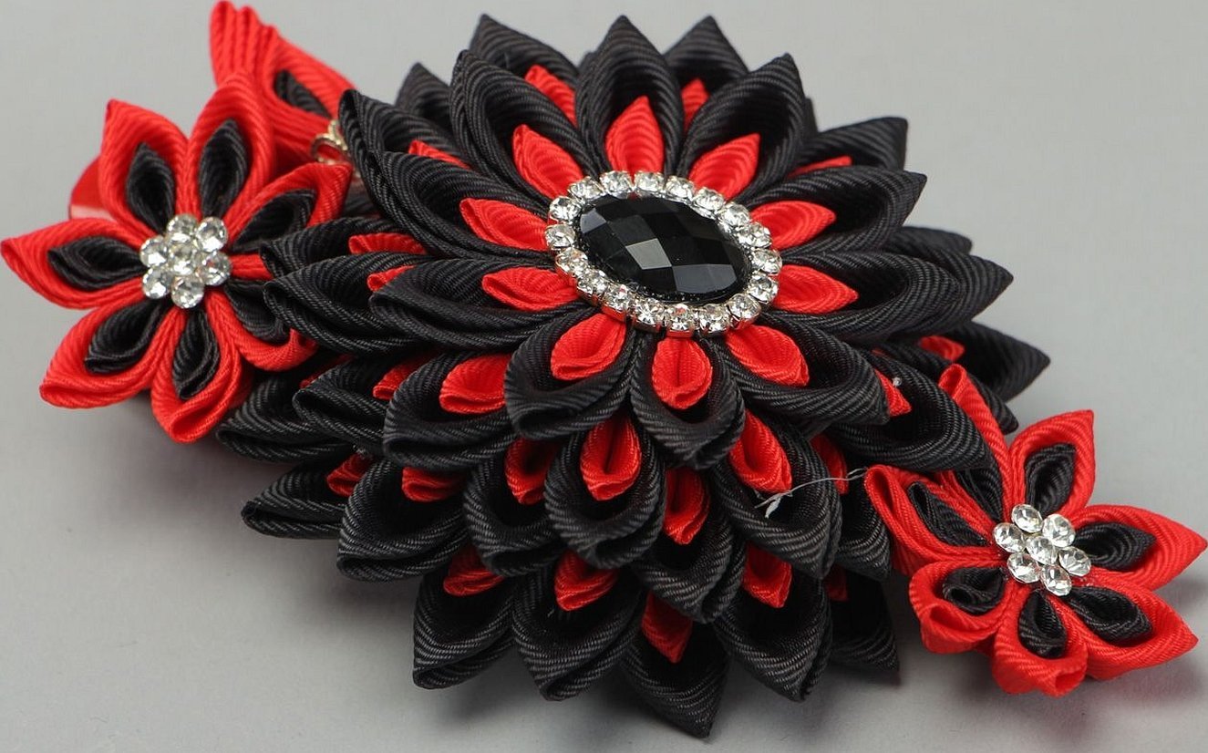 Kanzashi-teknikk