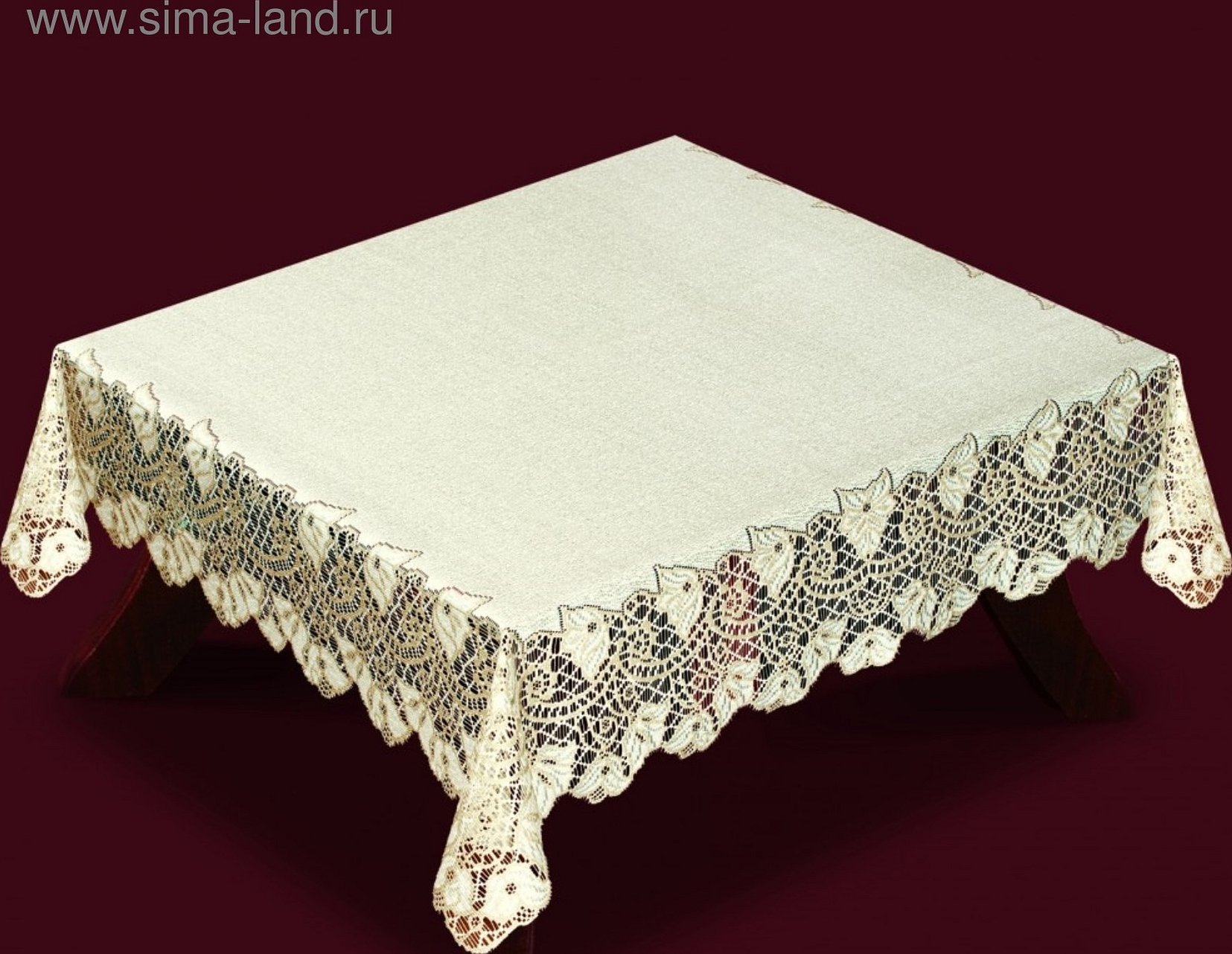 Firkantet bordplate