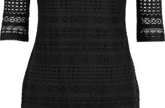 Elegant strikket kjole