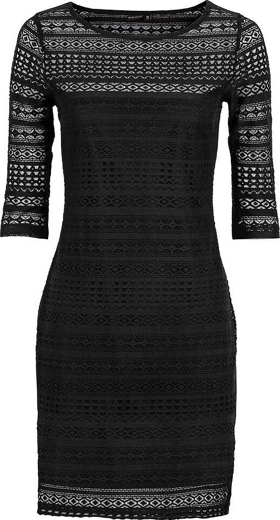 Elegant strikket kjole
