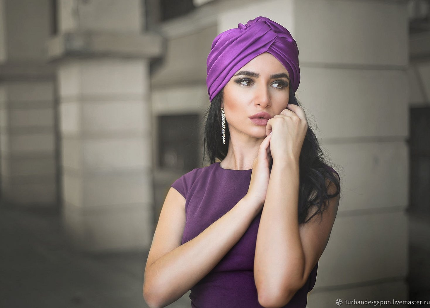 Turban tricotat exclusiv