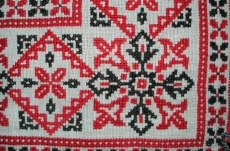 Gammelt russisk broderi