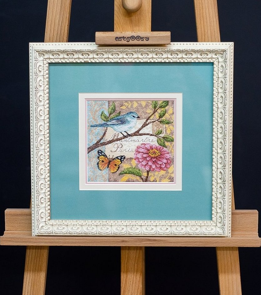 Broderi med passepartout