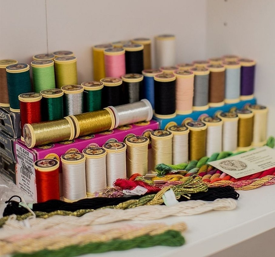 Tråder til Luneville-broderi