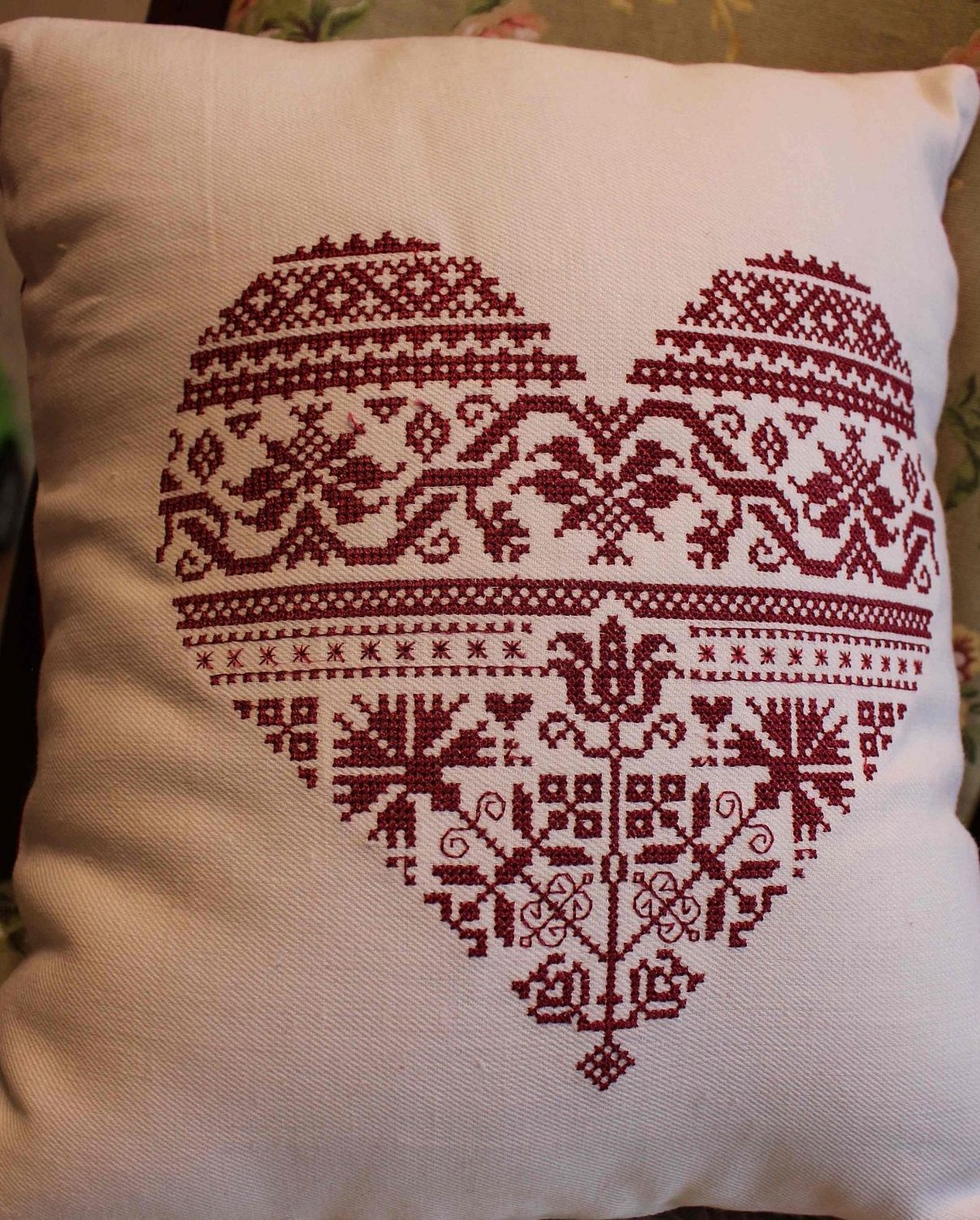 Brodert pute