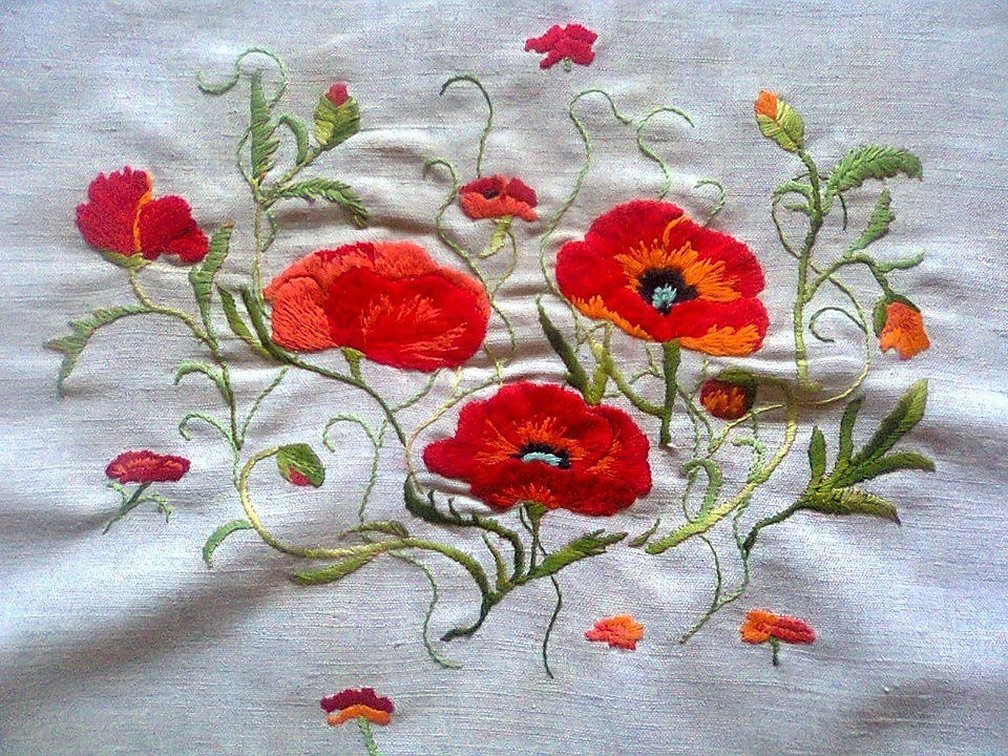 Brodert valmue