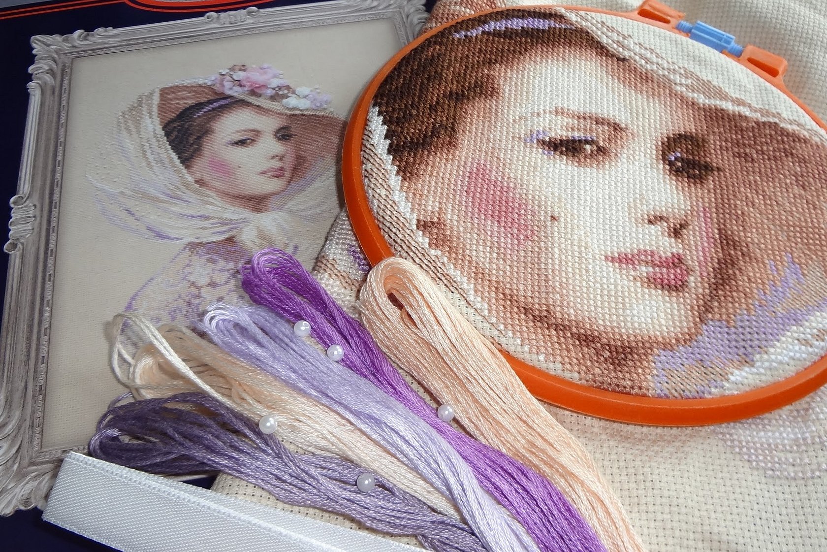 Sammensetning av broderisett