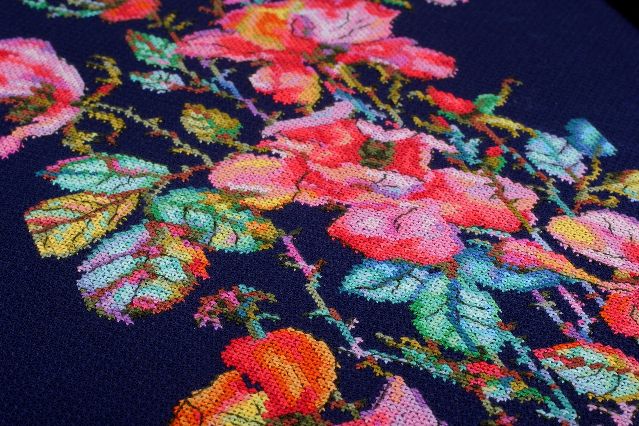 Blomsterbroderi