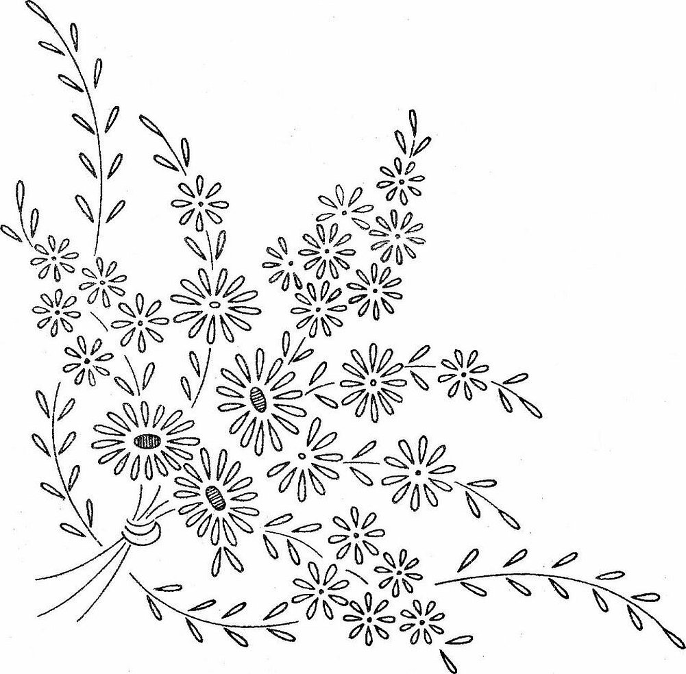 Diagram over blomstermotiv