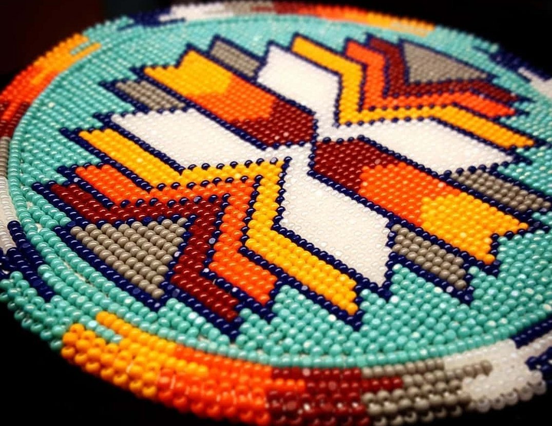 Moderne perlebroderi