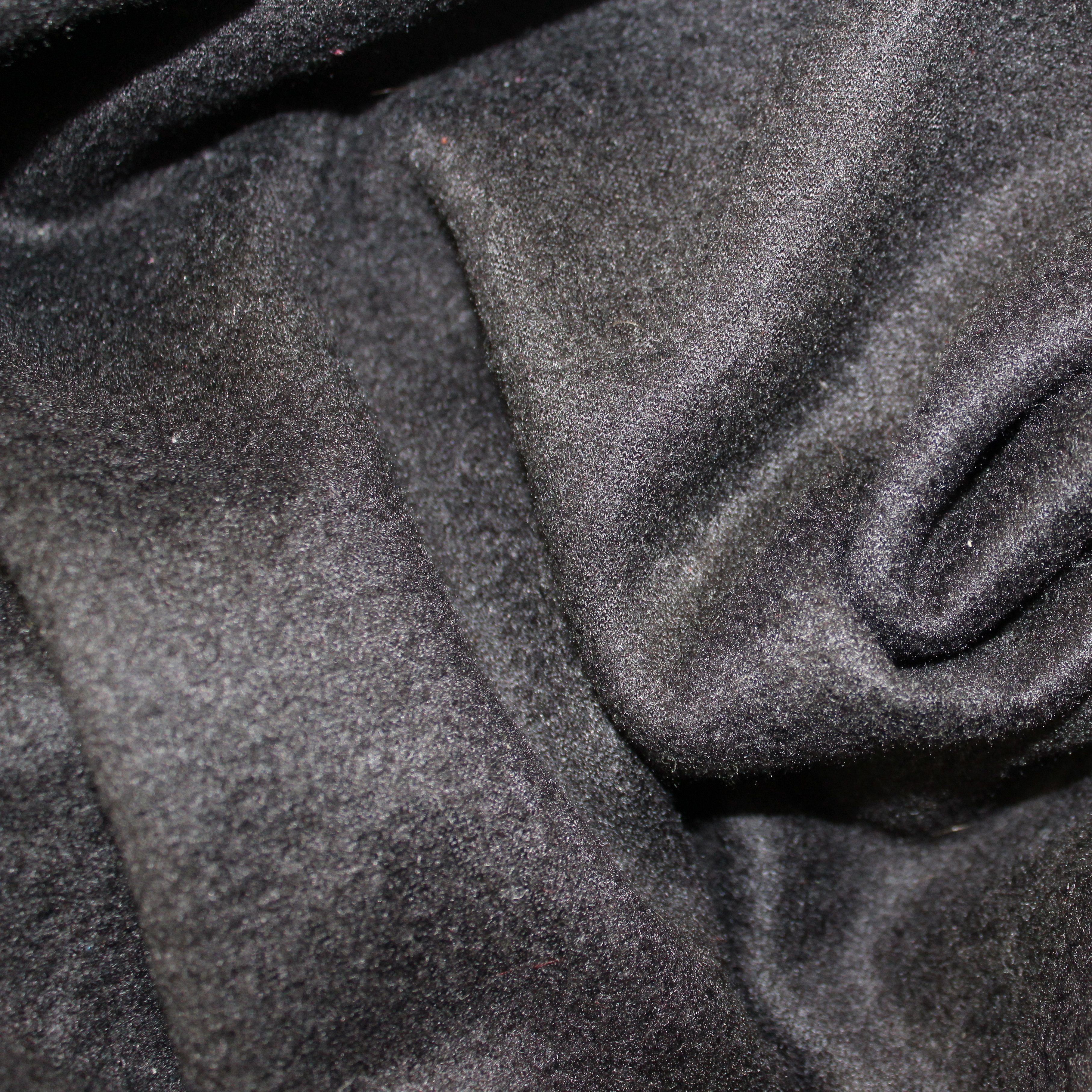 Fleece i svart